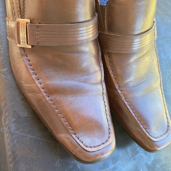 kenneth Cole Tux Tile Le Brown size 7M - Picture 9 of 10